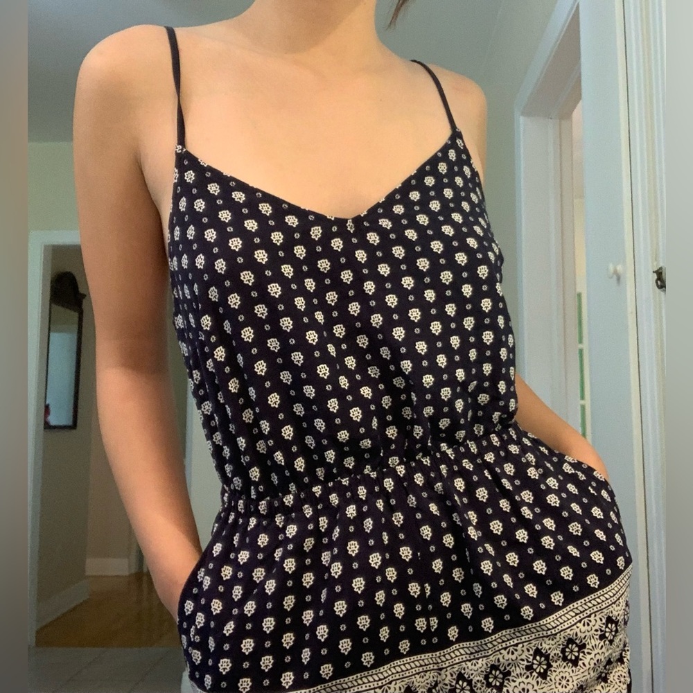 Garage Paisley Print Romper